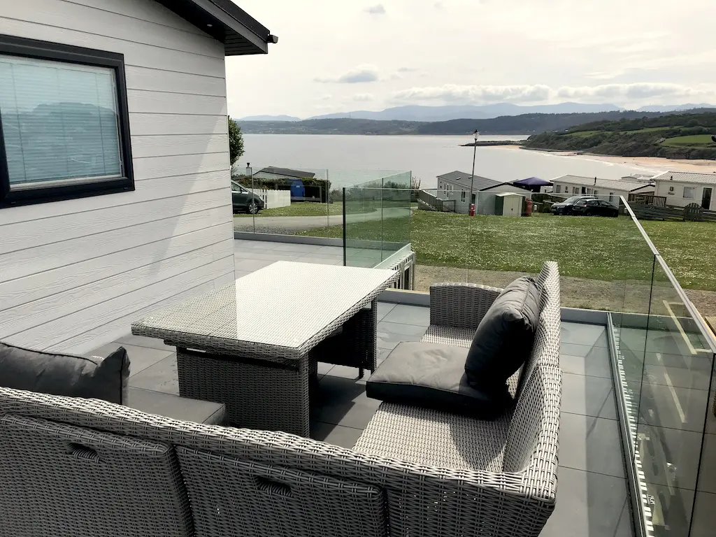 Holiday Home Decking in Anglesey, Wales